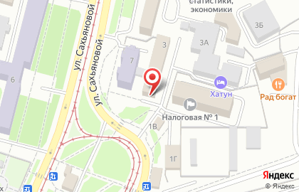 Бухгалтерская фирма Финансист в Октябрьском районе на карте