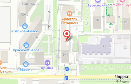 Магазин 1001 мелочь на улице Героя Яцкова, 9 к1 на карте