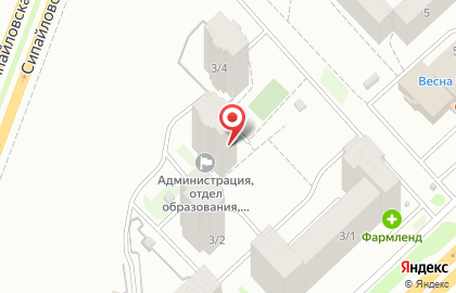 Отдел образования Администрации Октябрьского района на улице Маршала Жукова на карте