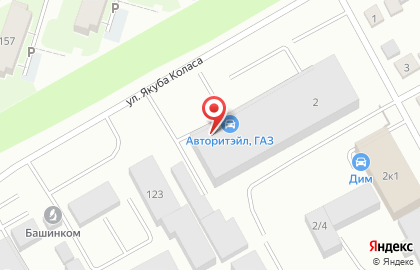 Компания Эластпром в Дёмском районе на карте