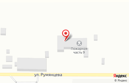 Пожарная часть №9 в Красноярске на карте