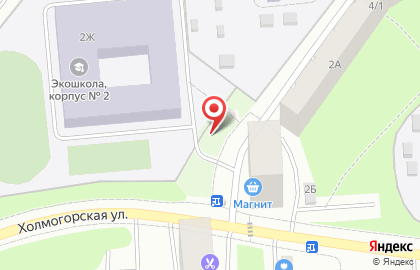 Служба эвакуации автомобилей Акцент-Н на Холмогорской улице на карте