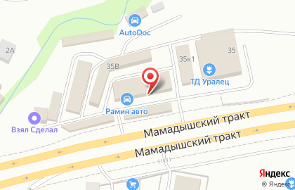 Центр Металлокровли завод кровельных, фасадных материалов и заборов в Казани на карте