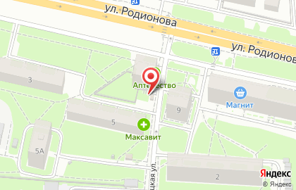 Магазин Сытная лавка в Нижегородском районе на карте