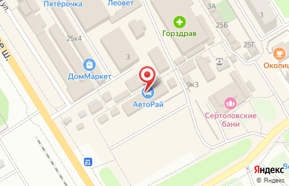 Магазин автозапчастей и сопутствующих товаров для автомобилей Авторай на карте