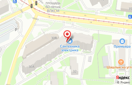 Магазин сантехники в Смоленске на карте