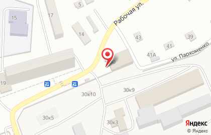 Служба доставки японской кухни Sushi Club на улице Пархоменко на карте