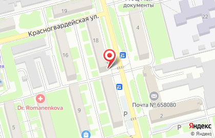 Магазин табачной продукции и чая на Красногвардейской улице на карте