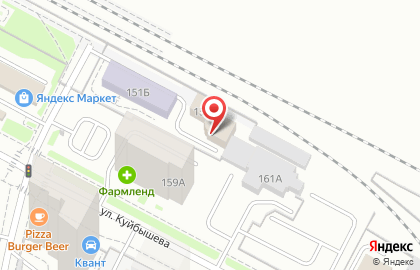 Городская похоронная компания Атрибут в Октябрьском районе на карте