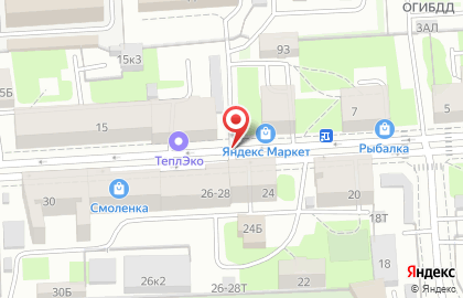 Магазин мебели Монте Мебель на Железноводской улице на карте