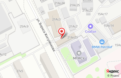 Компания Голиаф на улице Бориса Жигулёнкова на карте