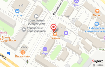 Аккумуляторный центр Автомотив в Волковском проезде на карте