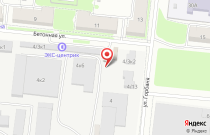 Neo на Бетонной улице на карте