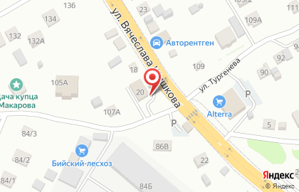 Магазин инструмента и крепежа АлтайИнструмент220 на улице Вячеслава Шишкова на карте