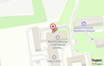 Всеволожская спортивная школа Олимпийского резерва на карте