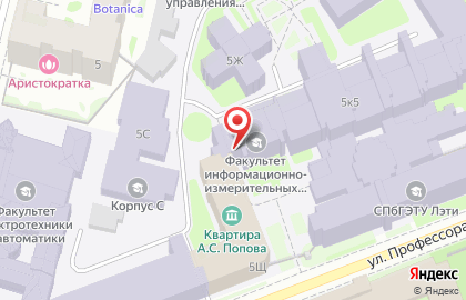 Санкт-Петербургский государственный электротехнический университет на карте