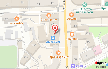 Производственно-монтажная компания Фабрика натяжных потолков на улице Ленина на карте