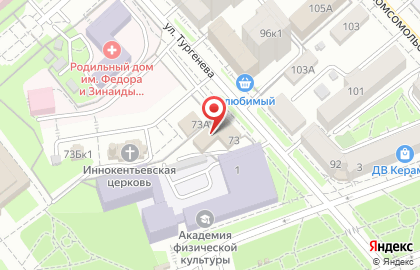 Центр Страховых Выплат на улице Тургенева на карте