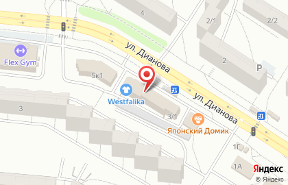 Симпатия на улице Дианова, 3/1б на карте