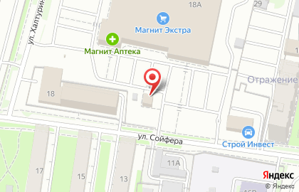 Магазин фейерверков Зевс в Советском районе на карте