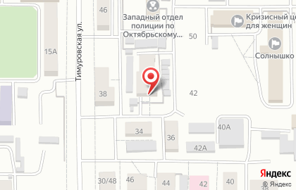 Баня Тимуровские бани на карте