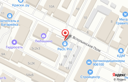 Торгово-производственная компания Мебельщик в Кировском районе на карте
