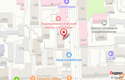 Магазин эротических товаров Интим & Эротик на улице Свободы на карте