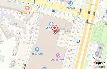 Магазин косметики L`Occitane на улице Доваторцев на карте