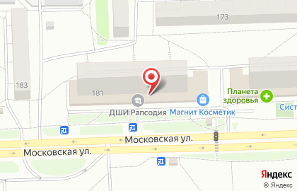Творческое объединение Престиж на Московской улице на карте