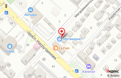 Супермаркет Оптовичок в Ленинском районе на карте