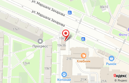 Бистро в Санкт-Петербурге на карте
