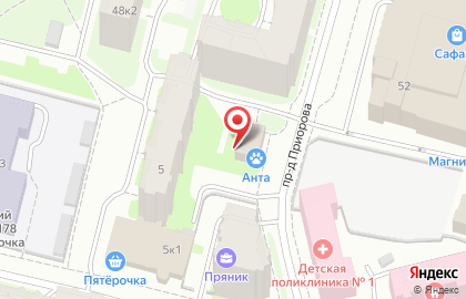 Торговая компания Альтернатива в Архангельске на карте