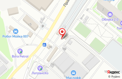 Автомойка Блеск на Инициативной улице на карте