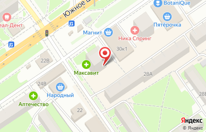 Служба заказа товаров аптечного ассортимента Аптека.ру в Автозаводском районе на карте
