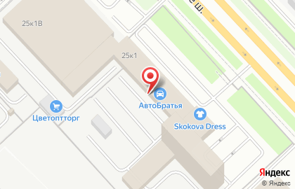 СтройИнвест на Московском шоссе на карте