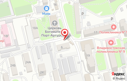 Фирменный магазин Торговый Дом Вик в Первореченском районе на карте