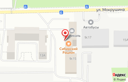 Транспортная компания Грузовичок на улице Мокрушина на карте