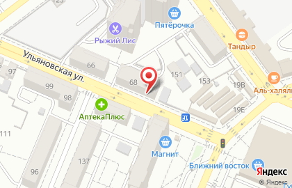 Самарский Областной Наркологический Диспансер на Ульяновской улице на карте