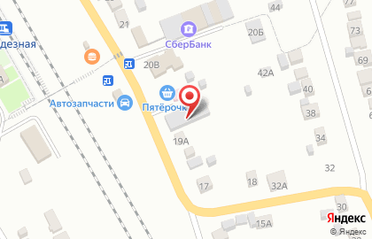 Супермаркет Пятёрочка на улице Ленина на карте