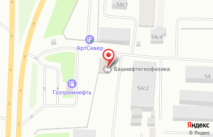 Сервисная компания Башнефтегеофизика на карте