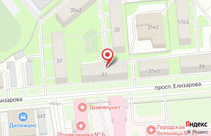 Парикмахер Анастасия на карте