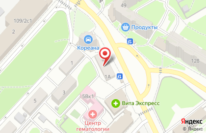 Компания Марка Ткани на улице Строителей на карте