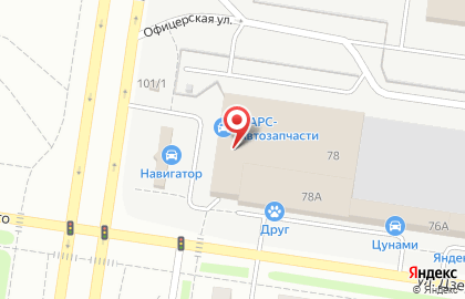ООО АвтоПолимерСервис на улице Дзержинского на карте