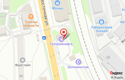 Автомойка Газпромнефть в Октябрьском районе на карте