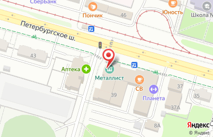 Банкомат Промсвязьбанк на Петербургском шоссе на карте