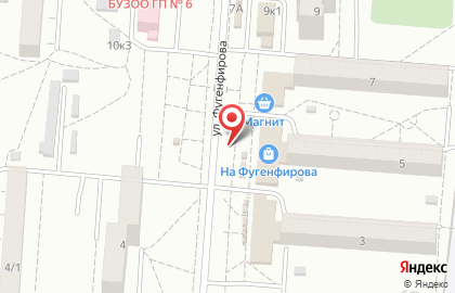 Роспечать, Кировский округ на улице Фугенфирова на карте