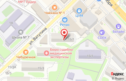 Кабинет эстетической косметологии в Петропавловске-Камчатском на карте