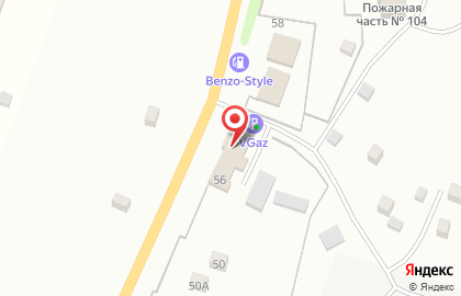 Автосервис в Лесколово на карте