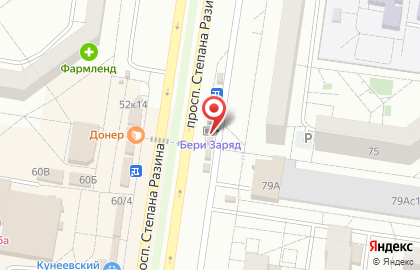 Фирменный магазин Ермолино в Автозаводском районе на карте