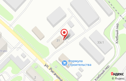 Сантехмонтаж на улице Ригачина на карте